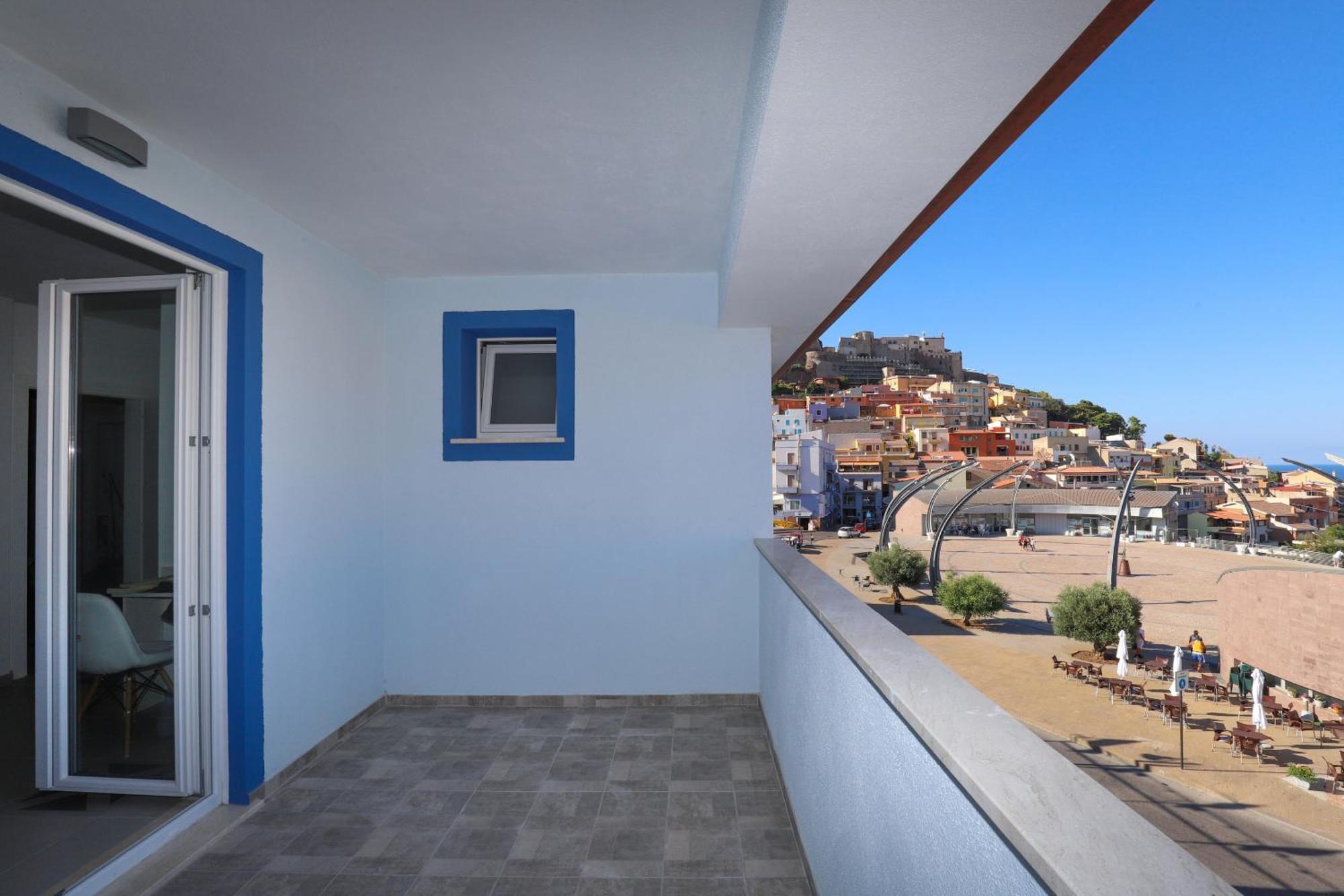 Hotel The Square Castelsardo Exterior foto