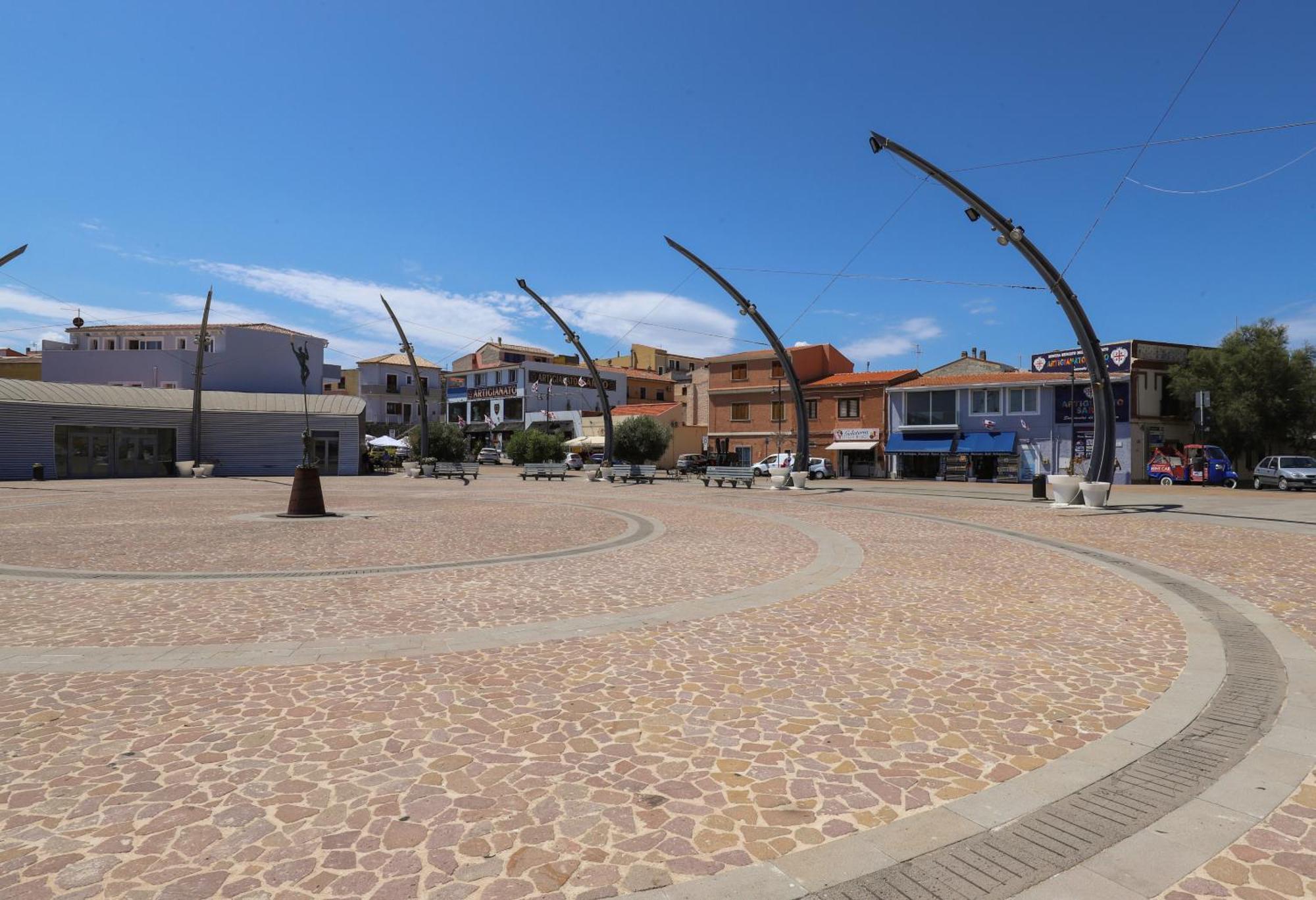 Hotel The Square Castelsardo Exterior foto